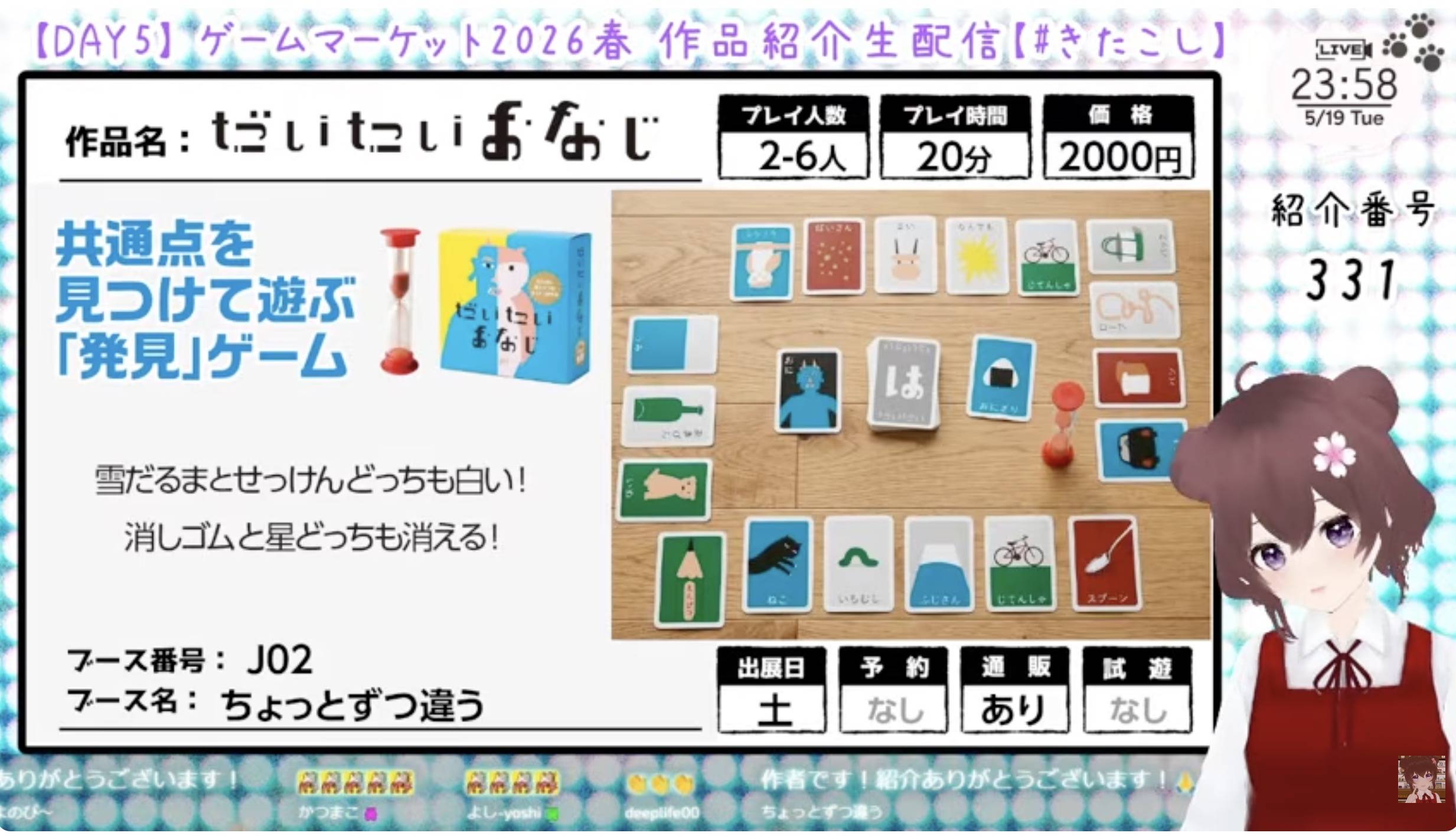 きたこしちゃんねるさんに紹介していただきました